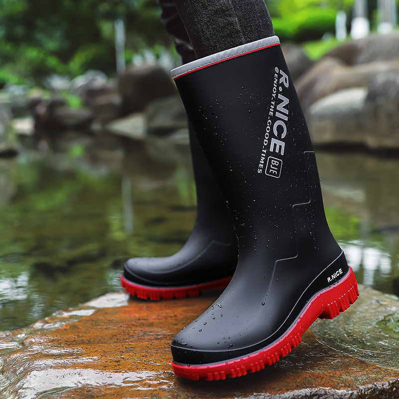 Sepatu hujan pria untuk kegiat - Fishing Boots ulasan dan harga