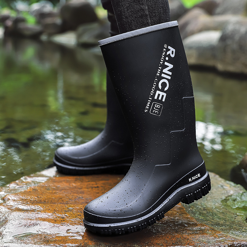 Sepatu hujan pria untuk kegiat - Fishing Boots ulasan dan harga