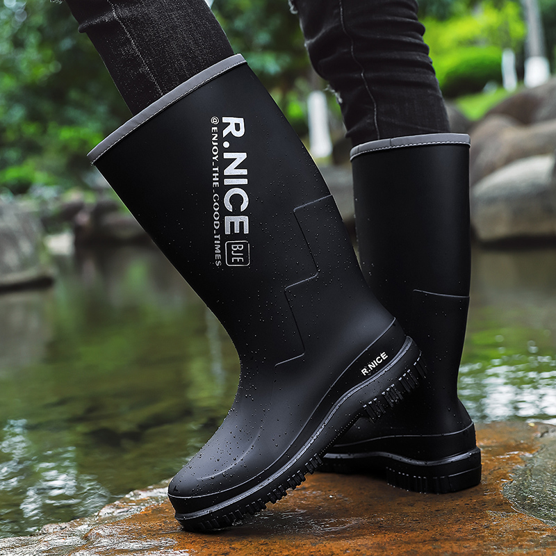Sepatu hujan pria untuk kegiat - Fishing Boots ulasan dan harga
