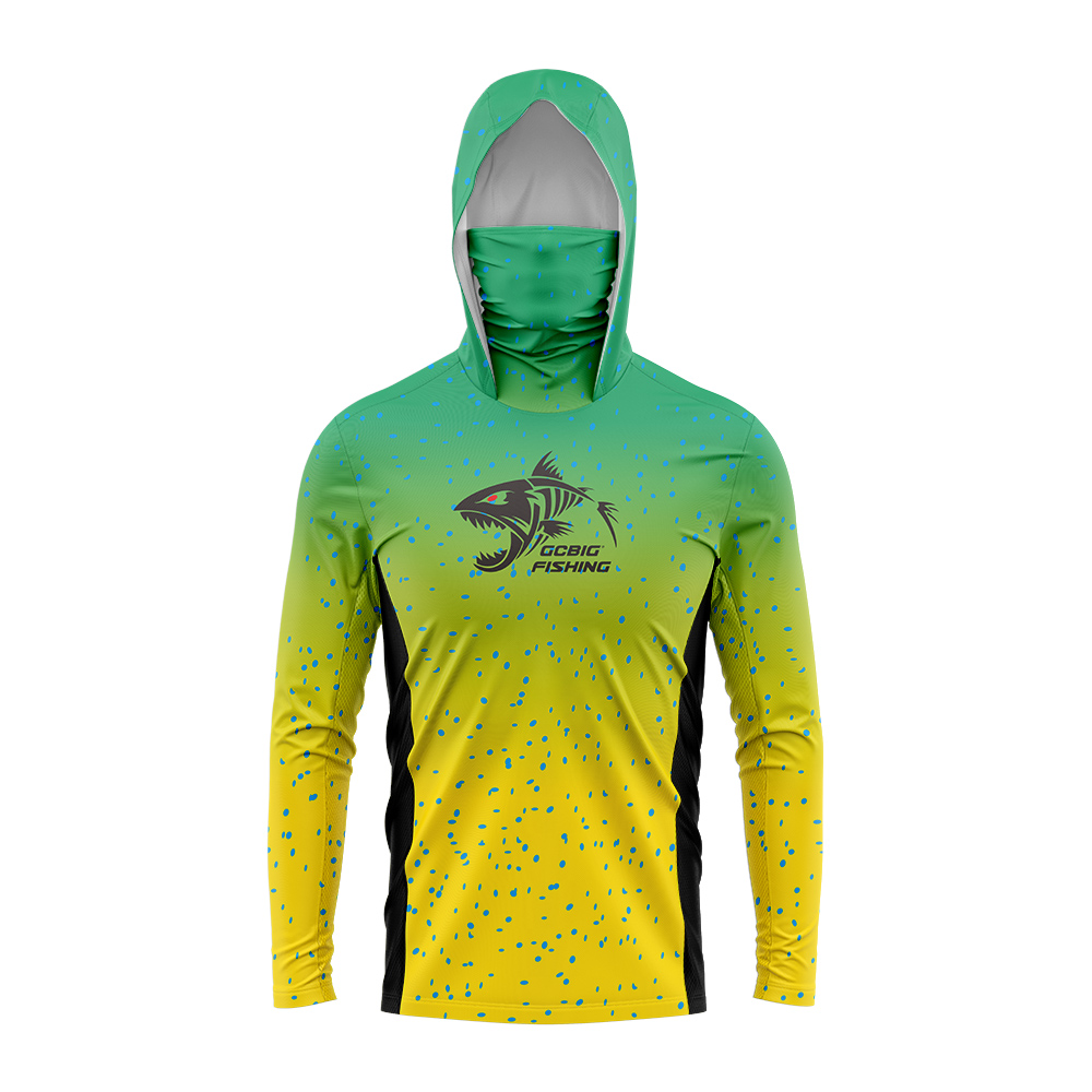 Kaos Pria Berkerudung Motif Ik - Fishing Hoodie ulasan dan harga