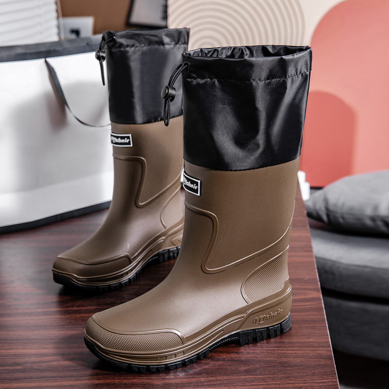 Sepatu Bot Hujan Pria Anti Air - Fishing Boots ulasan dan harga