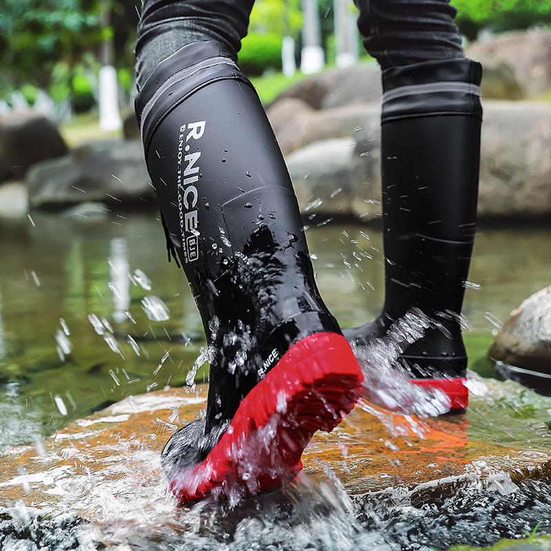 Sepatu Hujan Pria Modis untuk  - Fishing Boots ulasan dan harga